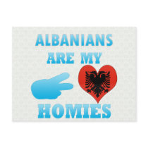 Albanians are my Homies Postcard