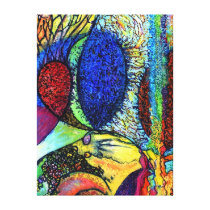 Albans Garden Canvas Gallery Wrapped Canvas