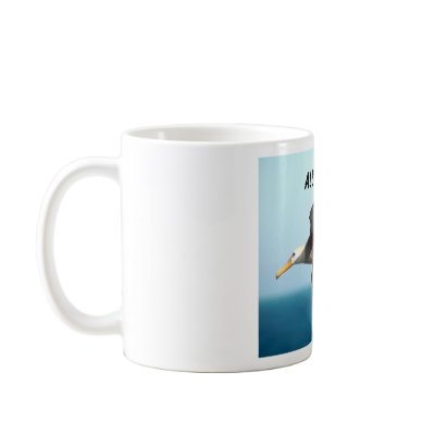 Albatross Flying Mugs by junglewalkcom