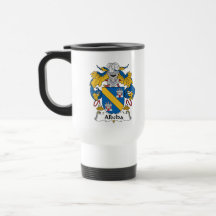 Albelda Family Crest Coffee Mugs