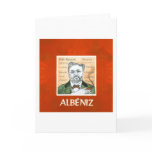 Albeniz greetings card