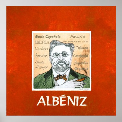 Albeniz, poster by paulhelm