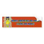 Albert Alien Tee bumper stickers