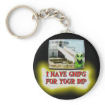 Albert Alien Tee keychains