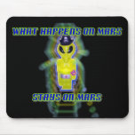 Albert Alien Tee mousepads