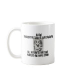 Albert Alien Tee mugs