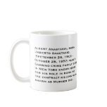 Albert Anastasia mugs