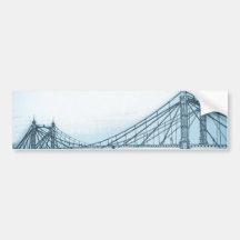 Albert Bridge London Bumper Stickers