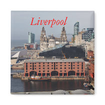 Albert Dock - Fridge Magnet