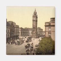 Albert Memorial, Belfast, County Antrim Fridge Magnets