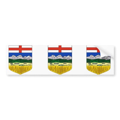Alberta, Canada Bumper Stickers by bestflag
