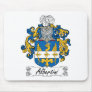 Albertini Family Crest Mouse Mats