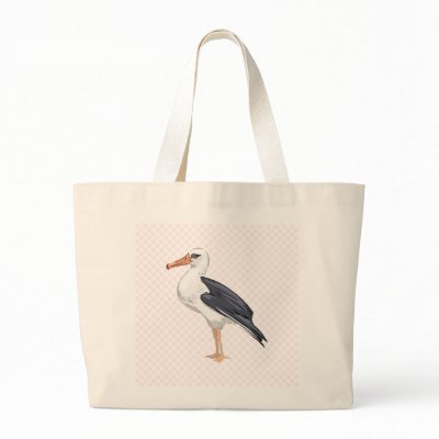 Alberto Albatross Tote Bags by BisforBirds