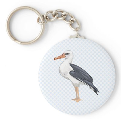 Alberto Albatross Keychains by BisforBirds