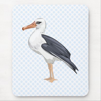 Alberto Albatross Mousepads by BisforBirds