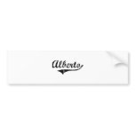 Alberto Classic Style Name bumper stickers
