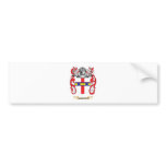 Alberto Coat of Arms (Family Crest) bumper stickers