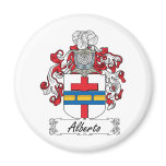 Alberto Family Crest magnets