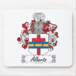 Alberto Family Crest mousepads