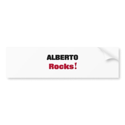 Alberto Rocks by nameshirt