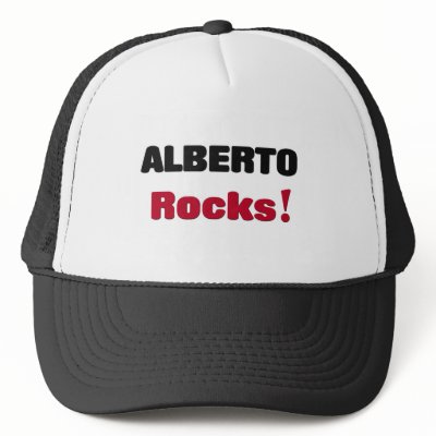 Alberto Rocks by nameshirt