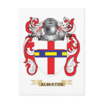 Albertos Coat of Arms (Family Crest)
