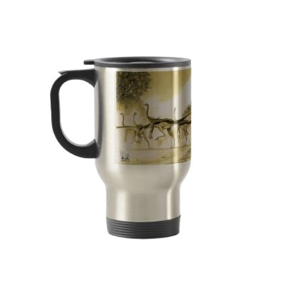 Albertosaurus Dinosaur Mug Gregory Paul by Eonepoch