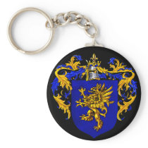 Albertson Coat of Arms Key Chains