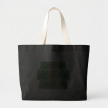 Albina as Aluminium Bismuth Sodium Tote Bags