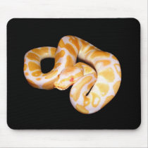 Albino Ball Python Mouse Pads