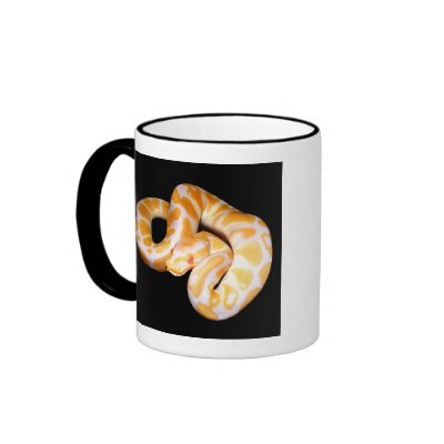 Albino Ball Python Coffee Mug by freya18801