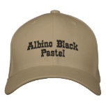 Albino Black Pastel Basic Flexfit Wool Cap Baseball Cap