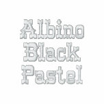 Albino Black Pastel Basic Zip Hoodie
