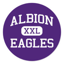 Albion - Eagles - High School - Albion New York Stickers