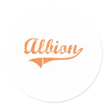 Albion Illinois Classic Design Stickers