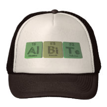 Albite-Al-Bi-Te-Aluminium-Bismuth-Tellurium Trucker Hat