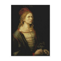 Albrech D?rer, Selbstport?t mit Blume, 1493 Autopo