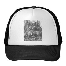 Albrecht Durer Knight Death and the Devil Hats