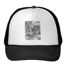Albrecht Durer Sketch Mesh Hat