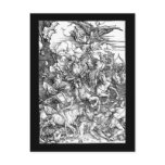 Albrecht Durer The Four Horsemen of the Apocalypse Post Cards