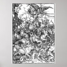 Albrecht Durer The Four Horsemen of the Apocalypse Posters