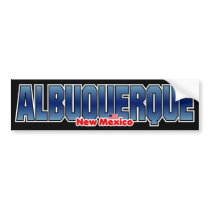 Albuquerque Bumper Bumper Stickers