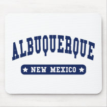 Albuquerque New Mexico College Style t shirts Mousepads