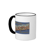 Albuquerque, New Mexico - Large Letter Scenes Coffee Mugs
