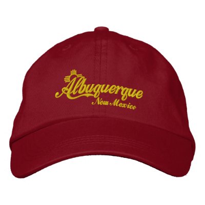 Albuquerque, NM Embroidered Hats by Zeke145