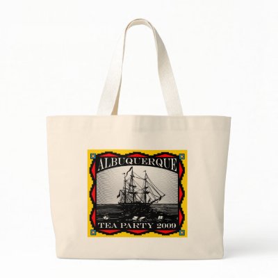 Albuquerque, NM Tea Party - Tote Bags by spacedust