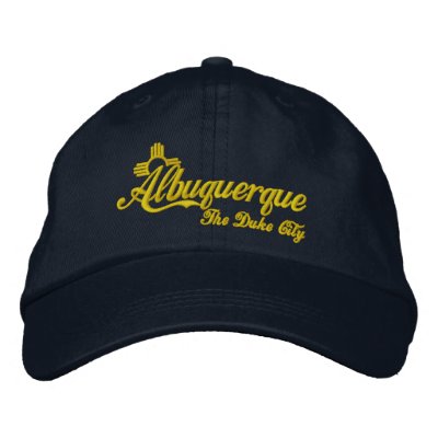 Albuquerque, The Duke City Baseball Cap by Zeke145