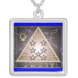 albus candidus geometric pendant