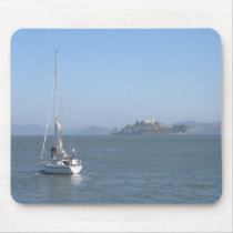Alcatraz at Morning Mousepad