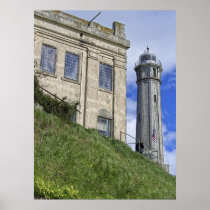 ALCATRAZ CELL HOUSE and LIGHTHOUSE Poster